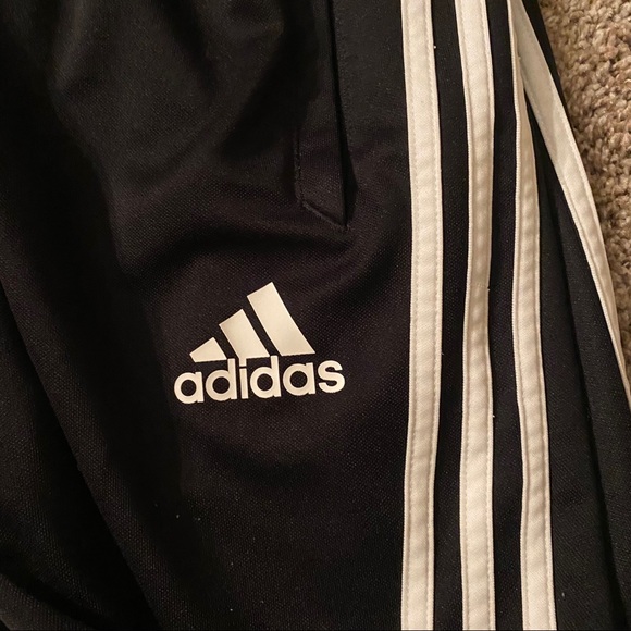 Adidas 3 stripe Joggers - Picture 2 of 3